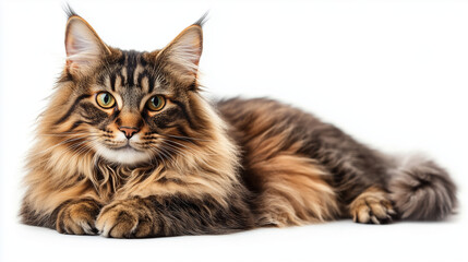 スタジオ撮影の猫