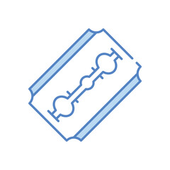 Razor blade vector icon