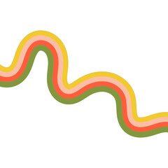 Retro Hippie Rainbow