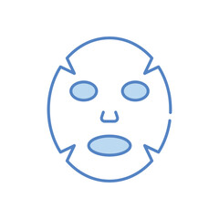 Facial Mask vector icon