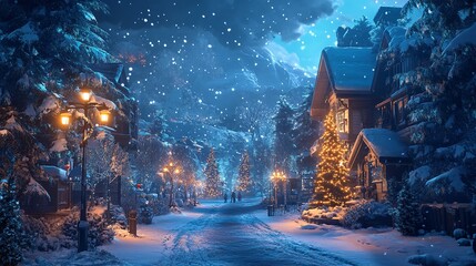 A peaceful river flowing through a tranquil forest