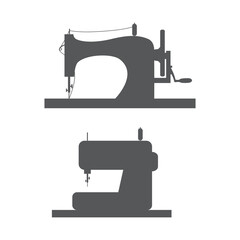 Manual sew machine icon. Simple illustration of manual sew machine icon for web design isolated on w

