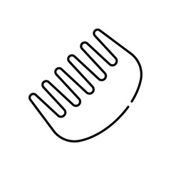 Comb vector icon