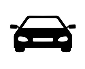 car icon vector on white background. vehicle icon