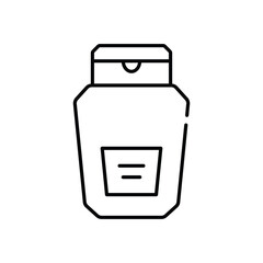 Fade haircut vector icon