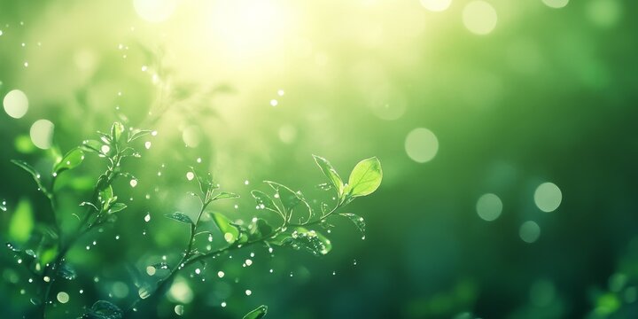 Light green blurred background featuring flare and bokeh effects, showcasing unique underexposed and overexposed qualities in the light green color, ideal for creative projects.