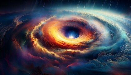 The eye's formation varies based on conditions.  
