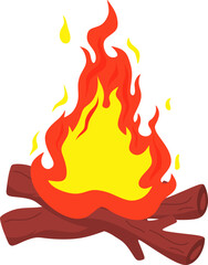 Bonfire Illustration