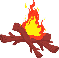 Bonfire Illustration