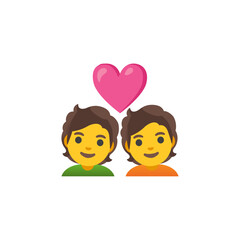 Loving Couple Emoji (Male)
