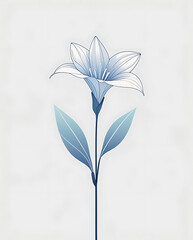 Obraz premium A beautiful vector art illustration of Alstroemerias flowers, showcasing their elegant petals and vibrant colors. Created with generative AI.