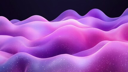 Obraz premium Abstract Purple Wave Background