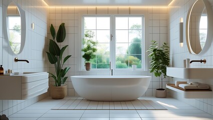 Modern Bathroom Interior