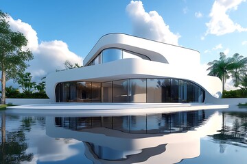 Modern Architectural House, Contemporary Design, Luxury Home