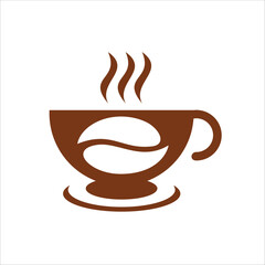 coffee logo vector, suitable for logo templates etc