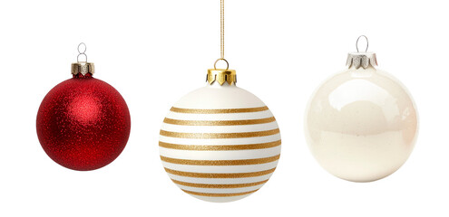 A beautifully crafted Christmas ornament featuring floral and winter decorations, isolated on a light background, showcasing festive elegance.