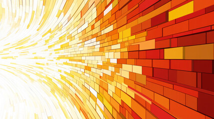 abstract background with warm colors creating dynamic flow
