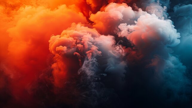 Abstract artwork representing fresh beginnings with gentle pastel colors in harmonious swirls