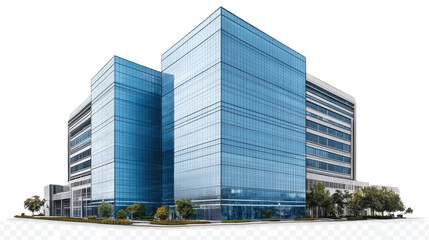 Obraz premium Modern Glass Office Buildings 