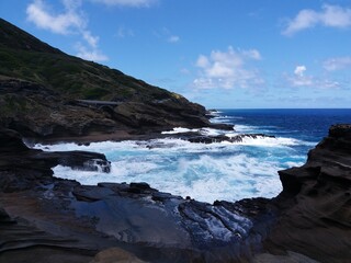 Obraz premium Oahu Coastline