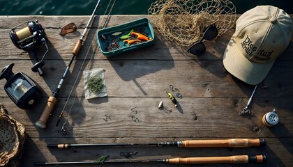 Here are some different styles of flat lay photography that can be used.