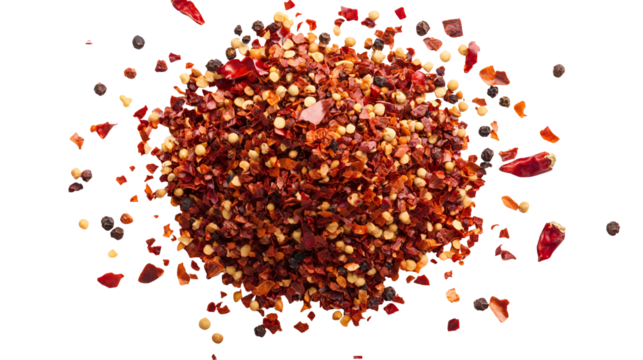 Spicy Red Pepper Flakes Blend Chili, Coriander, Peppercorns Mix