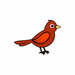 robin on a branch