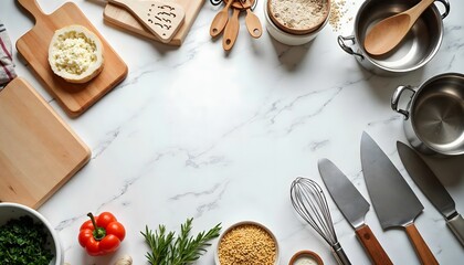 Here are some different styles of flat lay photography that can be used.