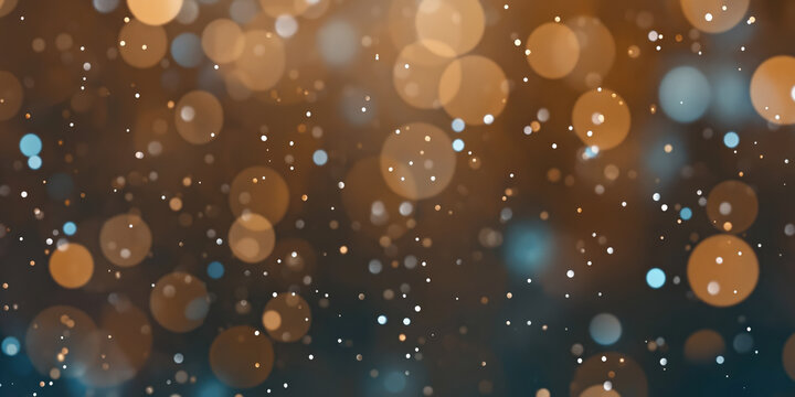 Abstract bokeh background with warm tones