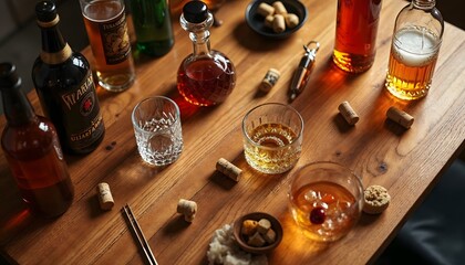 Here are some different styles of flat lay photography that can be used.