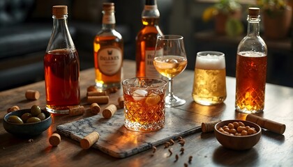 Here are some different styles of flat lay photography that can be used.