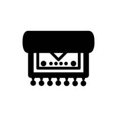 simple carpet icon vectors illustration