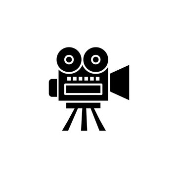 recommend clip art: camera icon. video camera symbol. movie sign vector illustration eps10