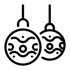 This Bauble icon is suitable for Christmas the Birth of Jesus Christ.