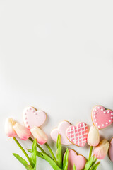 Valentine day cookies