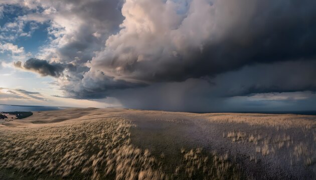 Despu&eacute;s de la lluvia en praderas o monta&ntilde;as 