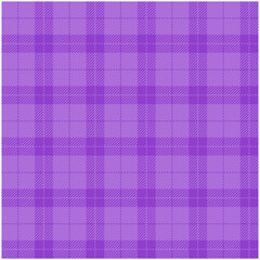 紫のタータンチェック