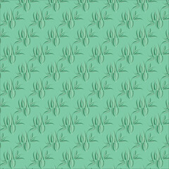 seamless pattern with leaves