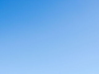 何も無い青空のグラデーション08