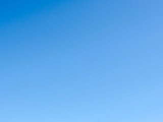 何も無い青空のグラデーション07
