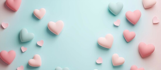 ハートの背景画像