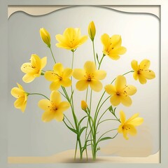 Obraz premium bouquet of daffodils