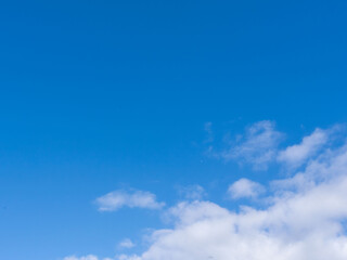 冬の青空と白い雲78