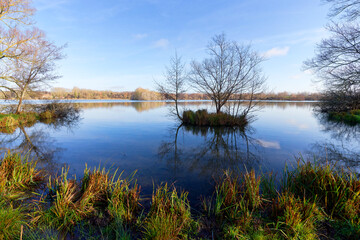 Cercanseaux sensitive natural area in the Loing valley