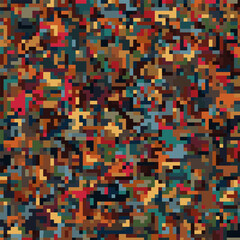 ABSTRACT PIXEL PATTERN BACKGROUND PASTEL COLORFUL MOSAIC GRID DESIGN WITH GEOMETRIC SHAPES VECTOR TEMPLATE GOOD FOR MODERN WEBSITE, WALLPAPER, COVER DESIGN 