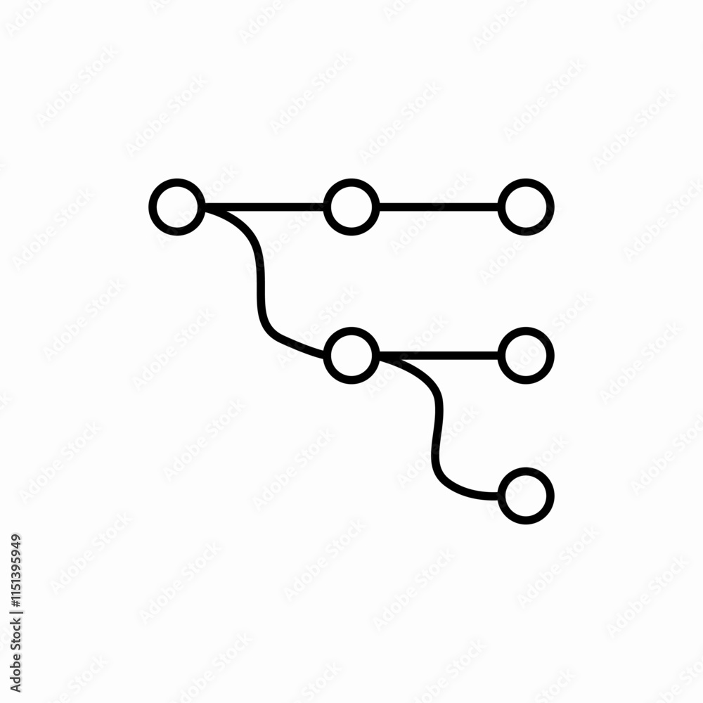 Poster pipes pipeline programming icon vector sign