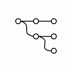 pipes pipeline programming icon vector sign