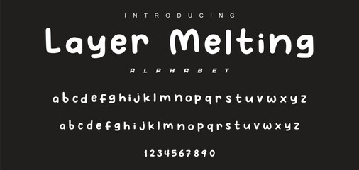 Beautiful Colorful Kids logo Fonts, Creative Typography Fonts for Children's Books, Educational Materials, and Fun Projects Colorful kids alphabet design template. Cartoonish Bubbly Fonts for Kids