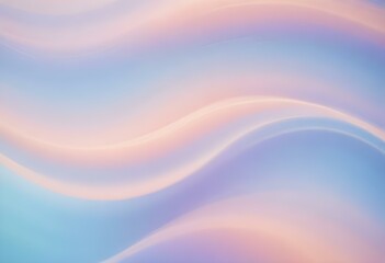 Trendy Pastel Color Wave Backgrounds Abstract Retro 60s & 70s Style Vectors