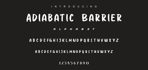 Playful cartoon Font, funky typeface for joyful brings life designs like children's artwork, birthday invitations, playful branding, and carnival typography. Vector typeset